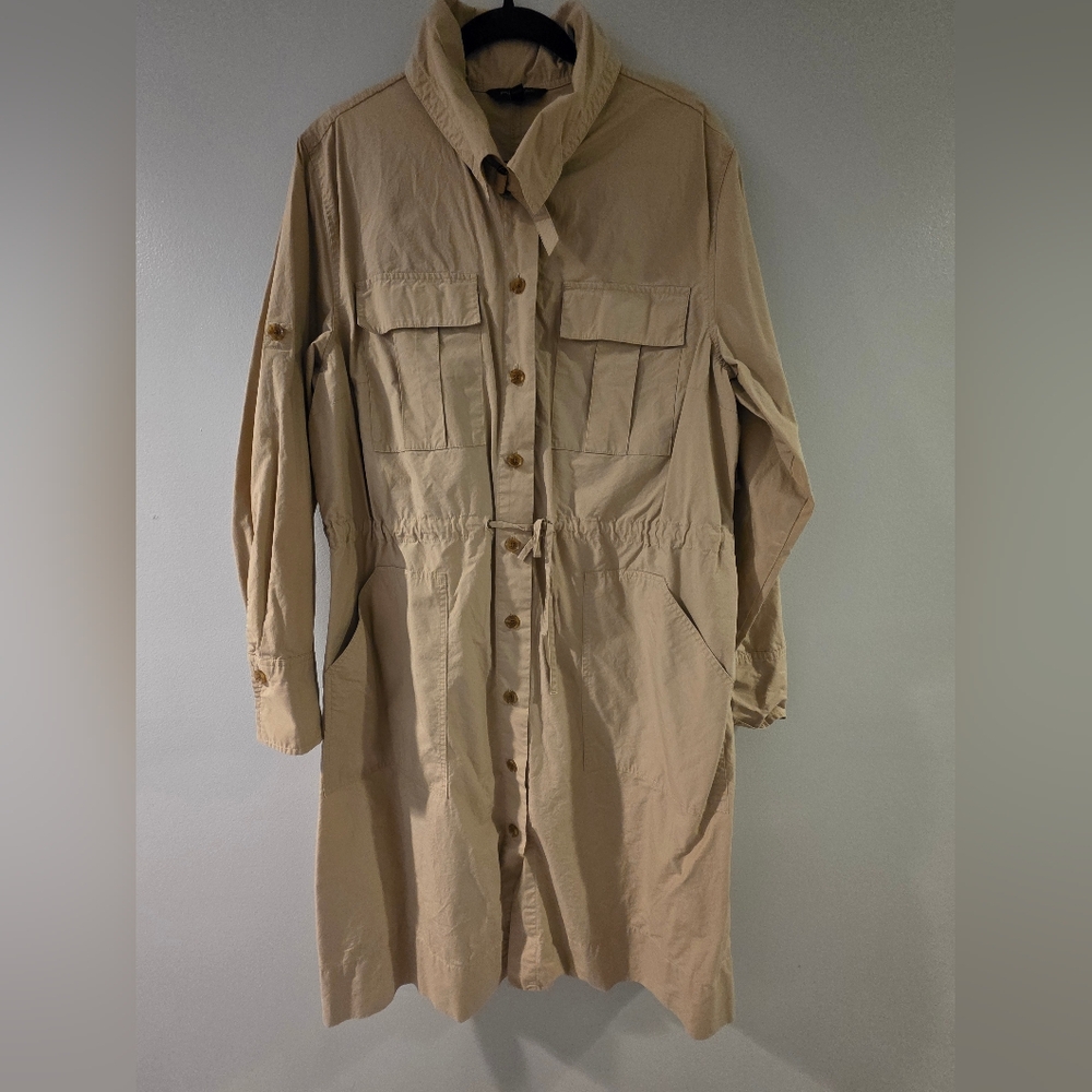Banana Republic Beige Midi Dress